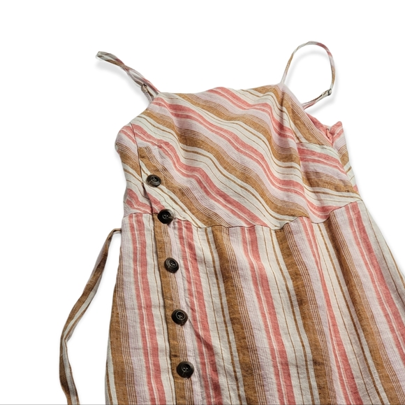 NWT Joie Khari Linen Island Sunset Dress - Picture 3 of 12